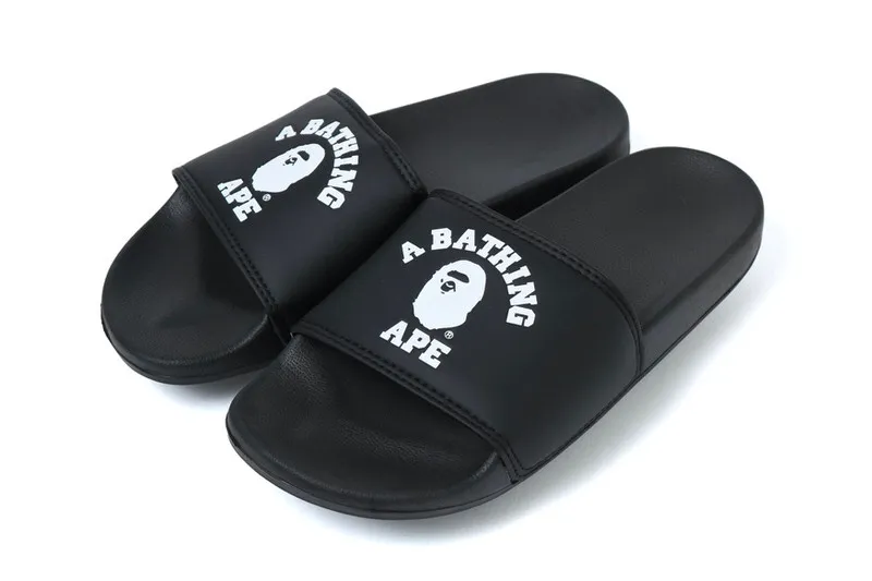 BAPE College Slide Sandals // Available Now